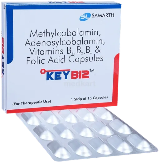 key b12 capsule 15's